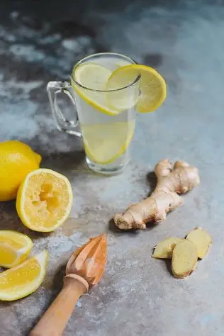 3-Ingredient Ginger Lemon Water