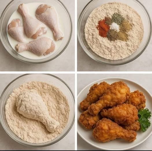 Air Fryer Krispy Fried Chicken