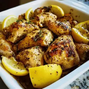 Baked Lemon Herb Chicken