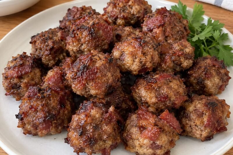 Air Fryer Garlic Parmesan Chicken Bites