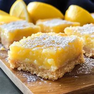 Easy Gluten-Free Lemon Dessert Bars