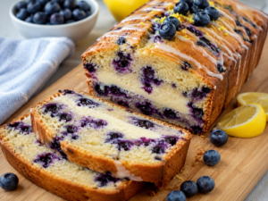 Gluten-Free Blueberry Cream Cheese Loaf
