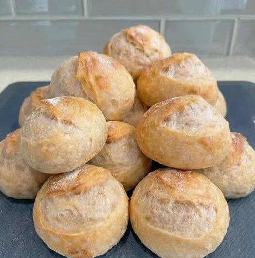 Mini Sourdough Slider Loaves