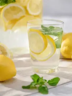 Refreshing Lemon Water Drink