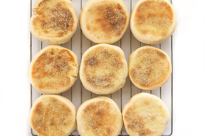Sourdough English Muffins