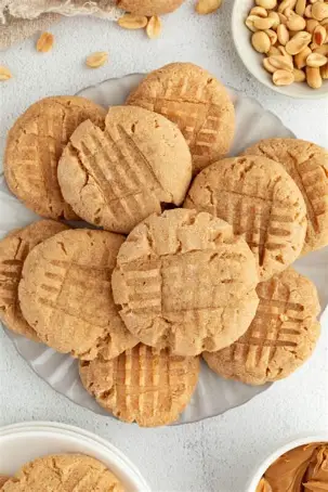 Sourdough Salted Peanut Butter Cookies