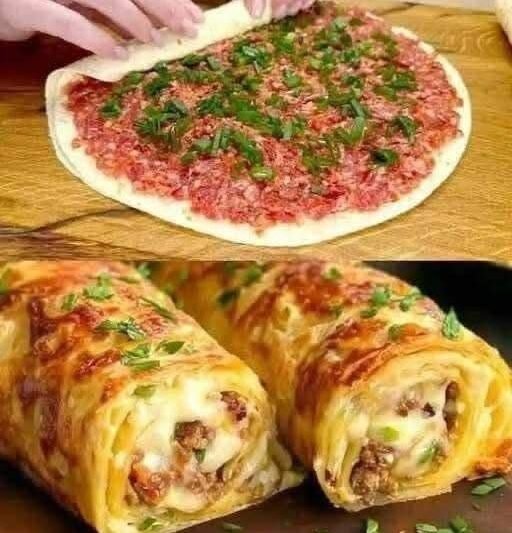 Tortilla Wraps with Ground Beef – Gluten-Free